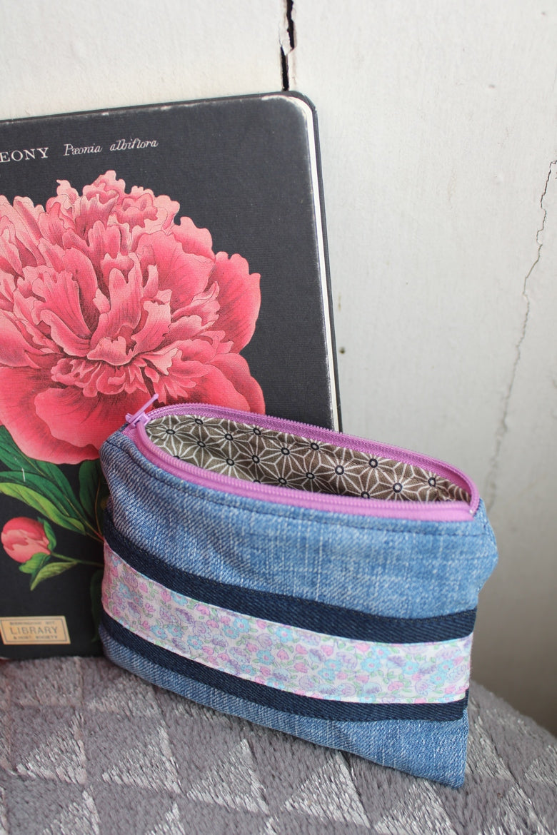 POCHETTE FOURRE-TOUT INTERIEUR IMPERMEABLE FAIT MAIN EN BRETAGNE