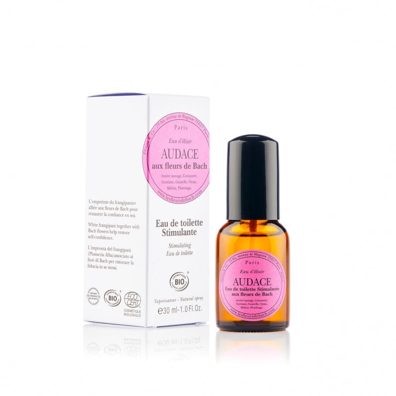 EAU DE TOILETTE AUX FLEURS DE BACH BIO STIMULANTE AUDACE