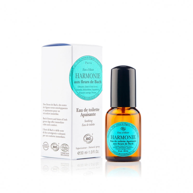 EAU DE TOILETTE AUX FLEURS DE BACH BIO APAISANTE HARMONIE