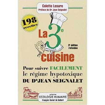 LA 3EME CUISINE Colette Lesure - OCCASION