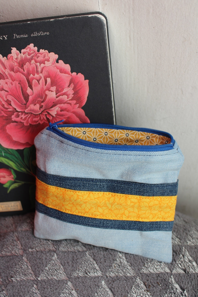 POCHETTE FOURRE-TOUT INTERIEUR IMPERMEABLE FAIT MAIN EN BRETAGNE